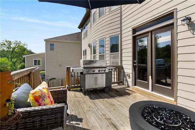 5240 Bristlecone Pine Way, Cumming, GA 30040 - wooden terrace featuring area for grilling
