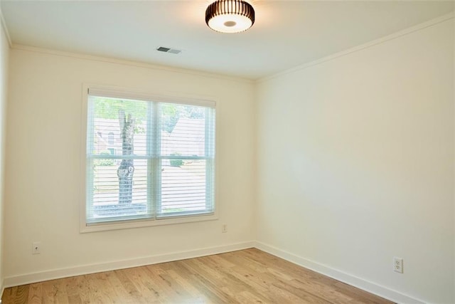 3050 Baymount Dr, Lawrenceville, GA 30043 - unfurnished room with light wood finished floors and ornamental molding