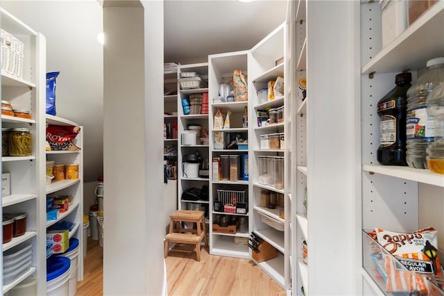 view of pantry