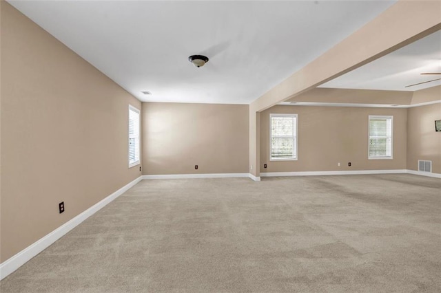 4499 Bellemeade Dr, Douglasville, GA 30135 - carpeted spare room featuring visible vents and baseboards