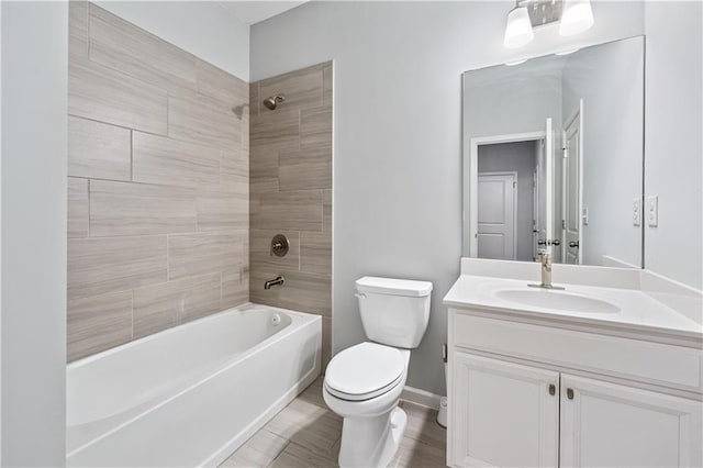 350 Provenance Dr, Atlanta, GA 30328 - bathroom with vanity and bathing tub / shower combination