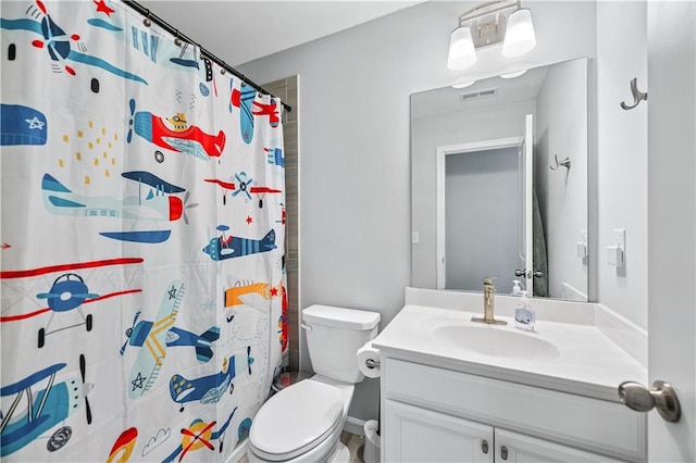 350 Provenance Dr, Atlanta, GA 30328 - bathroom featuring vanity and a shower with curtain