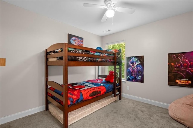 560 Vandenburg Dr, Villa Rica, GA 30180 - bedroom featuring carpet and a ceiling fan