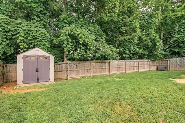 560 Vandenburg Dr, Villa Rica, GA 30180 - fenced backyard with a shed