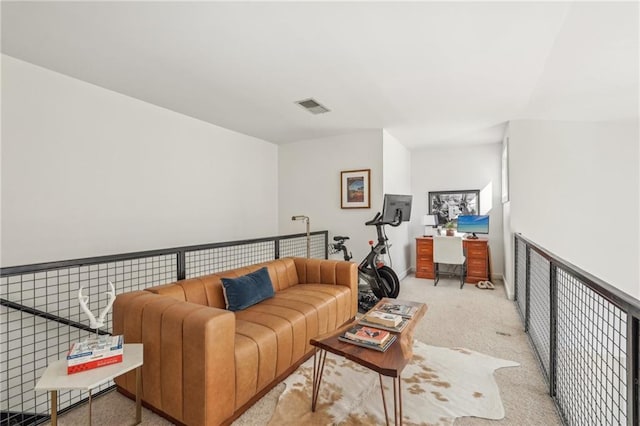 1290 Nervi Mews NW, Atlanta, GA 30318 - living area featuring light colored carpet