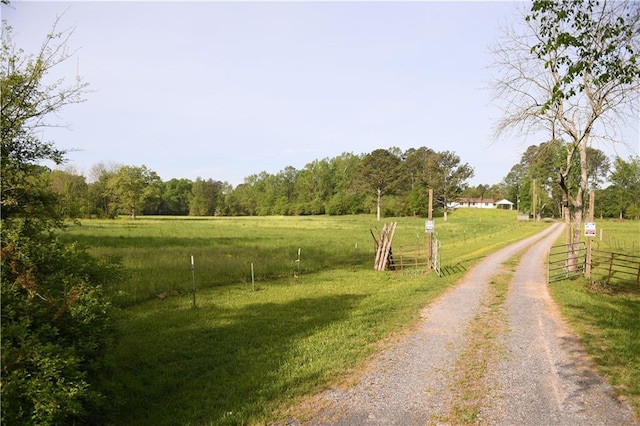 446 Brown Bridge Rd, Chatsworth, GA 30705 - view of dirt / gravel road with a view of rural / pastoral area