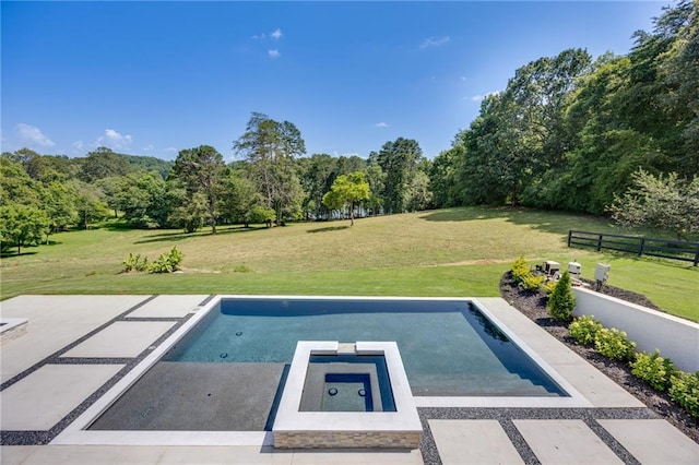 5651 Old Wilkie Rd, Gainesville, GA 30506 - view of swimming pool featuring a patio and a pool with connected hot tub