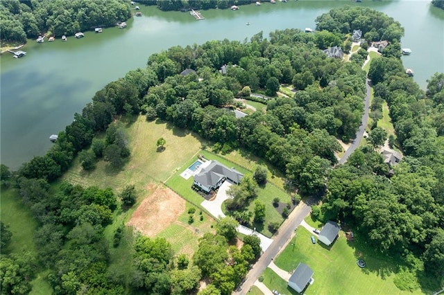 5651 Old Wilkie Rd, Gainesville, GA 30506 - aerial view of property's location with a nearby body of water