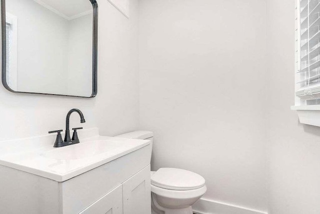 1091 Pine St, Conyers, GA 30012 - bathroom featuring vanity and crown molding