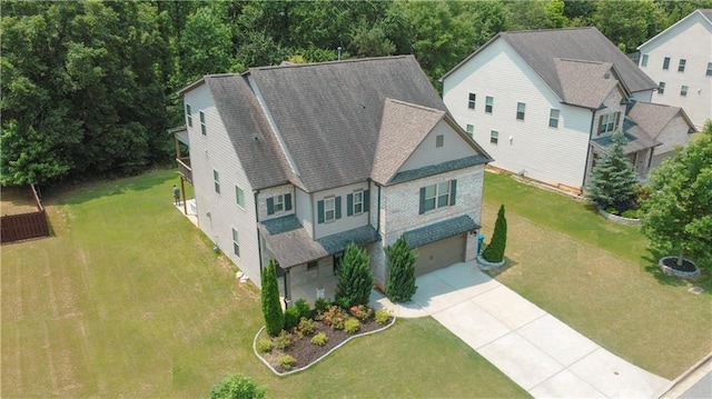 810 Pressing Dr, Alpharetta, GA 30004 - aerial view of property and surrounding area