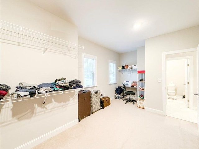810 Pressing Dr, Alpharetta, GA 30004 - spacious closet with carpet floors