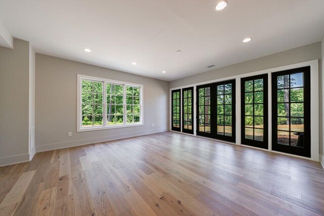 1530 Redd Rd, Milton, GA 30004 - workout area with wooden walls, a wealth of natural light, baseboards, and ceiling fan
