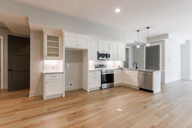 1530 Redd Rd, Milton, GA 30004 - unfurnished room featuring baseboards, recessed lighting, and light wood-style floors