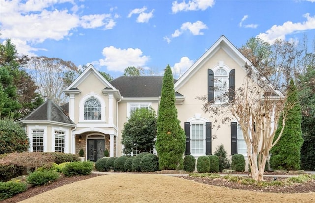 view of front of home with french doors