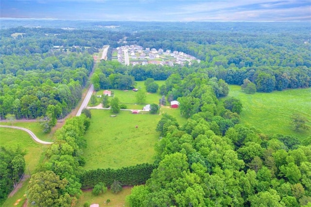 view of birds eye view of property