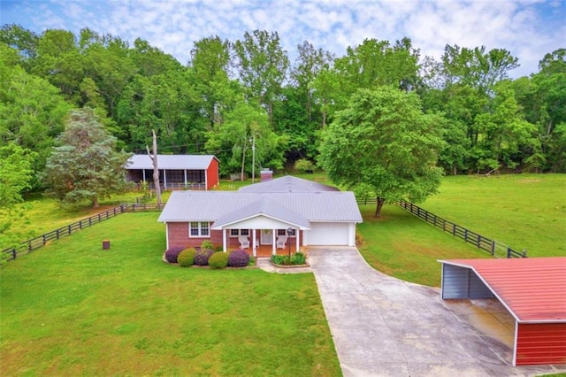 view of birds eye view of property