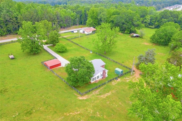 view of aerial view