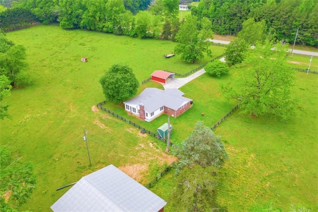 view of aerial view