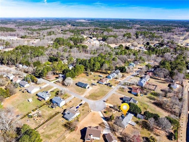 aerial view