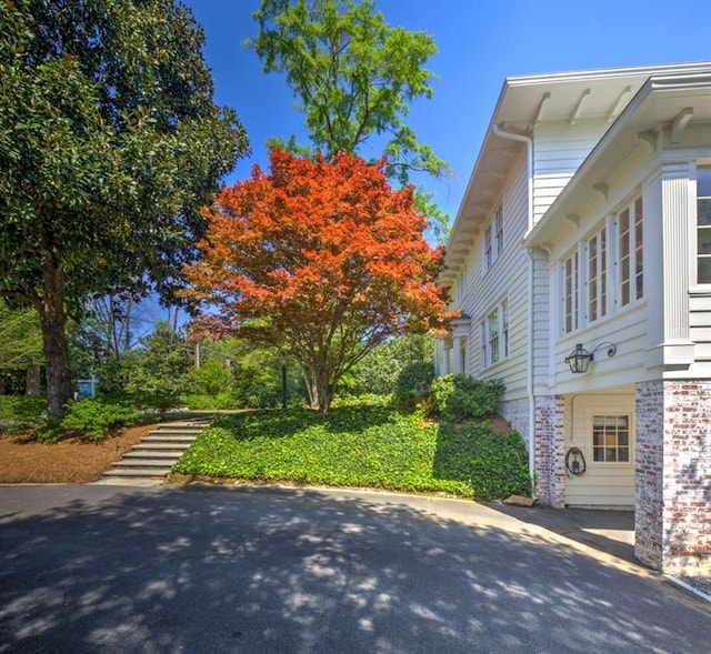 view of side of property