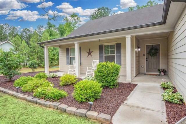 1081 Oak Hill Ln, Madison, GA 30650 - doorway to property with covered porch