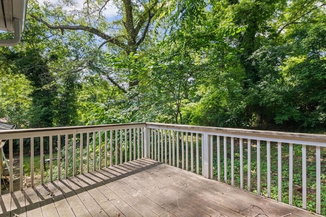 1585 Olympian Cir SW, Atlanta, GA 30310 - view of wooden terrace