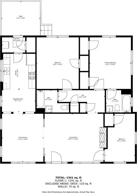 1585 Olympian Cir SW, Atlanta, GA 30310 - view of room layout