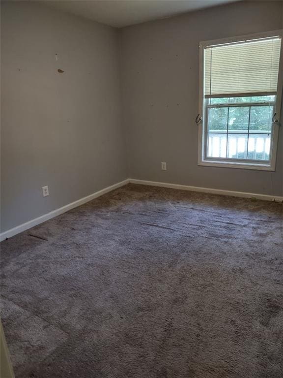 spare room with carpet flooring