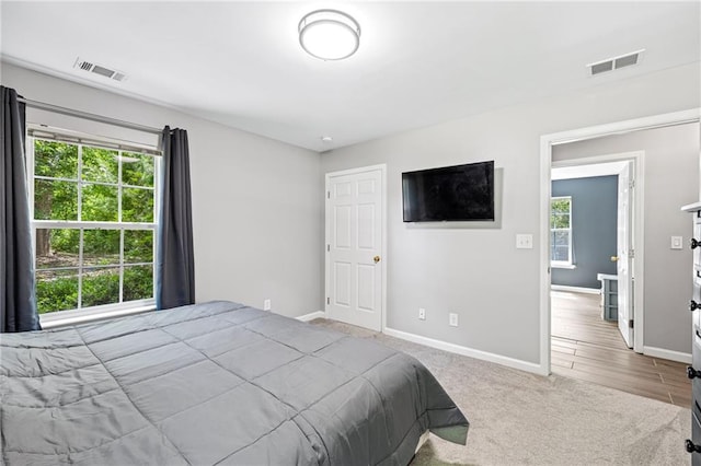 5706 Forest Pl, Acworth, GA 30102 - carpeted bedroom with baseboards
