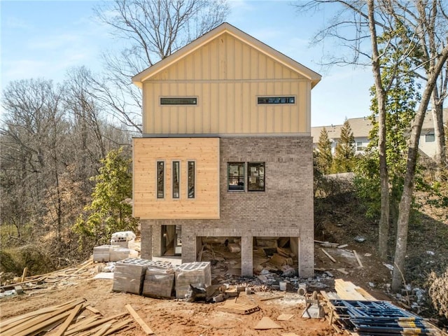 view of rear view of house