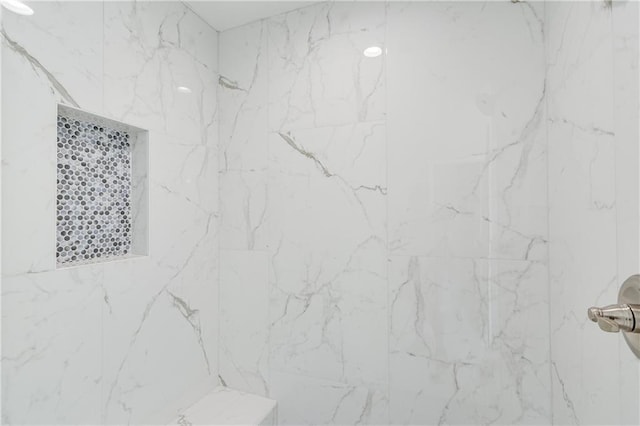 1226 Bloomsbury Ln, Gainesville, GA 30501 - bathroom with a marble finish shower