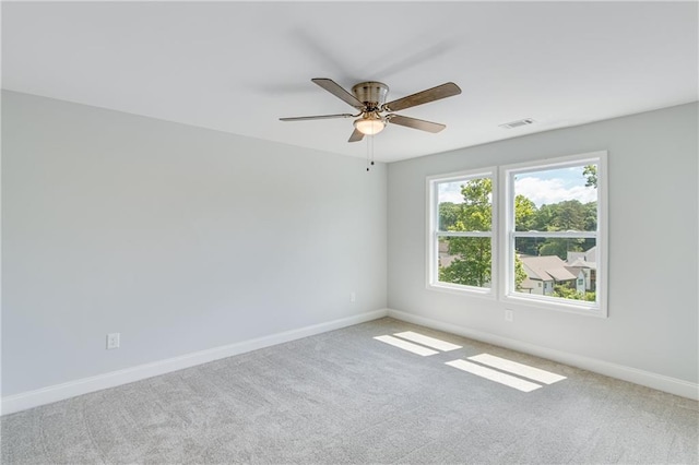 1226 Bloomsbury Ln, Gainesville, GA 30501 - carpeted spare room with baseboards and ceiling fan