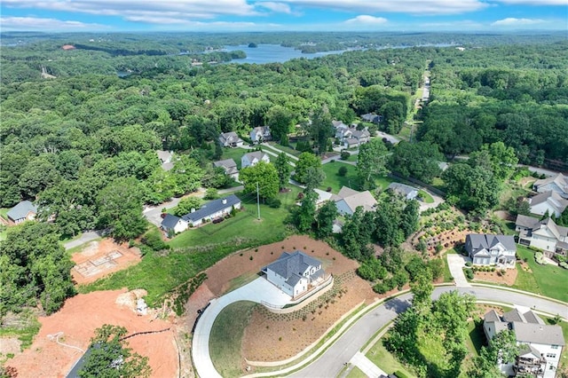1226 Bloomsbury Ln, Gainesville, GA 30501 - view of property location with a heavily wooded area and nearby suburban area