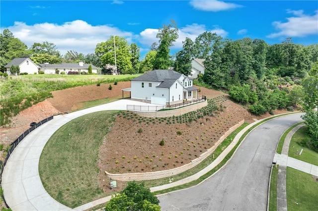 1226 Bloomsbury Ln, Gainesville, GA 30501 - view of subject property with a tree filled landscape