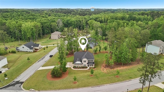 130 W Pier Way, Fayetteville, GA 30214 - drone / aerial view of a heavily wooded area