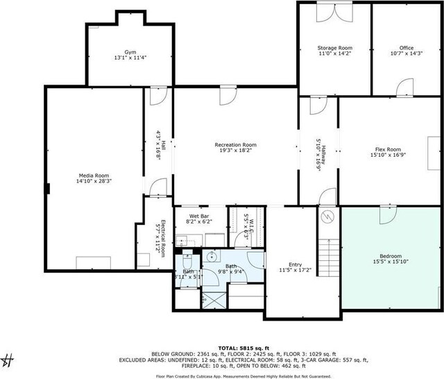 1227 Castle Point Ct SW, Conyers, GA 30094 - view of home floor plan