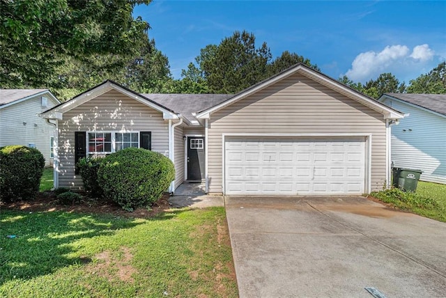 9188 Jefferson Village Dr SW, Covington, GA 30014 - single story home with driveway, a garage, and a front lawn