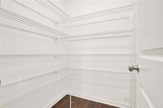 view of pantry