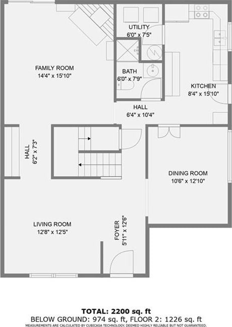 12 Westchester Sq, Decatur, GA 30030 - view of floor plan / room layout