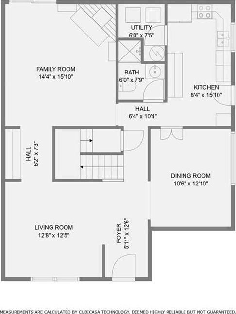 12 Westchester Sq, Decatur, GA 30030 - view of property floor plan