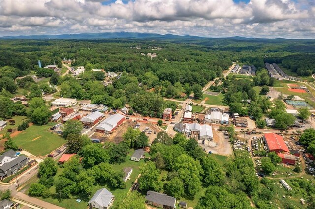 235 Lowry St, Ball Ground, GA 30107 - aerial view of a heavily wooded area