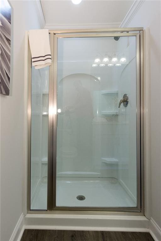40 Eryn Ter, Covington, GA 30014 - full bathroom with a shower stall and baseboards