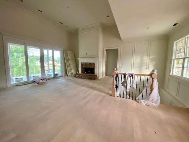 LOT35 Waterview Ct, Newnan, GA 30263 - living area featuring a fireplace