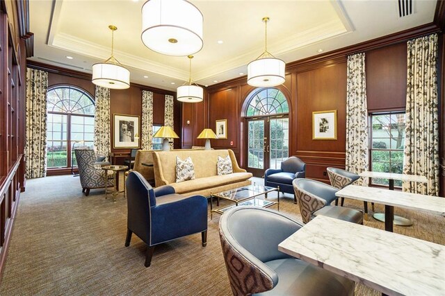 common area with visible vents