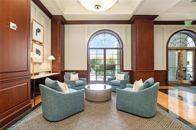 view of building lobby