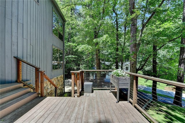 945 Tiber Cir, Alpharetta, GA 30022 - view of wooden terrace