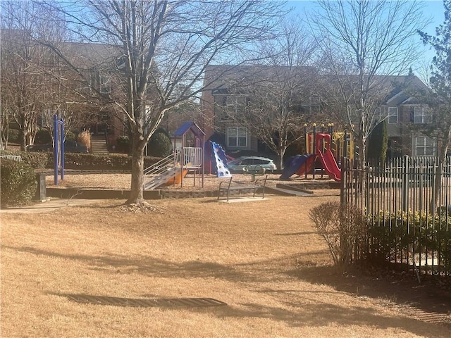 view of community play area