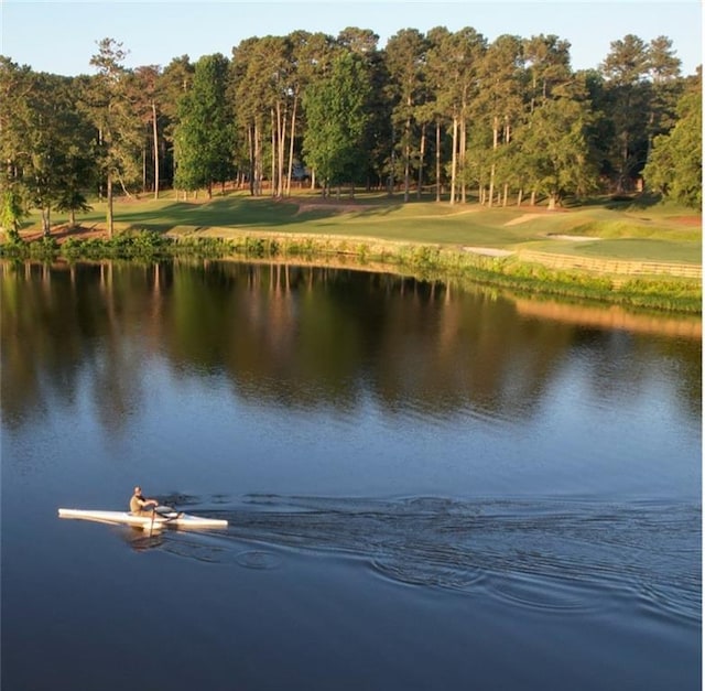 129 Silvercrest Dr, Acworth, GA 30101 - water view with a golf course