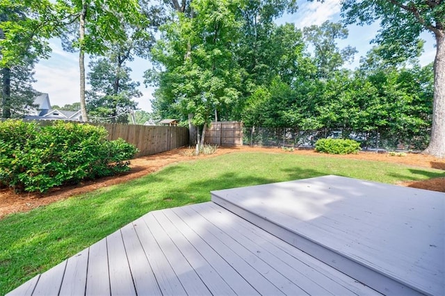 2007 Mount Vernon Pl, Dunwoody, GA 30338 - wooden deck featuring a fenced backyard