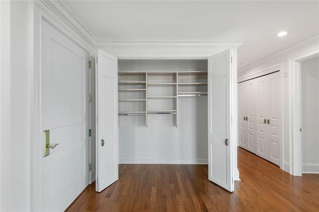 view of closet